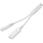 タイプCイヤホンジャック変換 (USB-C to 3.5mm ステレオミニジャック) DAC搭載 シリコンメッシュ PD対応 エレコム