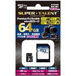 ST64MSU3PD microSDXCカード UHS-I U3 Class10 SUPER TALENT
