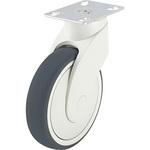 プラスチックデザインキャスターWAVE自在(スチール製金具) SISIKU(シシク)