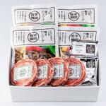 【冷凍】日本の米育ち 三元豚ハンバーグ&ロールステーキギフト 平田牧場