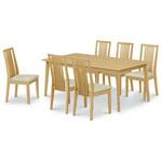 ポルテH 180m 7点ダイニングセット サンコウ デスク&チェアー