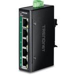 TI-PELC50 5ポート産業用ファストイーサネットPoE+ DINレールミニスイッチ TRENDnet