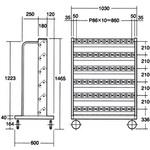 ポイント10倍】【直送品】 サカエ ツーリングワゴン（ＵＴ－５０タイプ