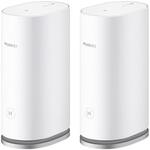 WS8100_2pack HUAWEI WiFi Mesh 3 (Wi-Fi6対応/デュアルバンド/AX3000/574+2402Mbps/2個梱包_ペアリング済) HUAWEI