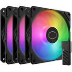 MFX-B2DN-253P2-R2 SickleFlow Edge 120 ARGB 3-Pack Fan Kit/「SickleFlow Edge」120mm ARGBケースファン3個パック/ブラック/A1 Mini LEDコントローラー付属 COOLER MASTER