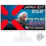 JN-IPS238G200F-HSP-W ゲーミング液晶ディスプレイ 23.8型/1920×1080/DP×2、HDMI×2/ホワイト/スピーカー有/2年保証 JAPANNEXT