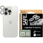 SAFE95893 iPhone 16 Pro Max / iPhone 16 Pro SAFE. by PanzerGlass Camera Lens Protector Glitter Silver SAFE