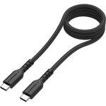 TH321CC10K USB-C to C マグネットケーブル 1.0m ブラック 多摩電子