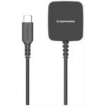 TSA54CK Type-C コンセントチャージャー2.4Aケーブル直結型 BK 多摩電子