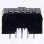 HIF3FB、HIF3FCシリーズ 2.64mmピッチロープロファイルコネクタ ストレートタイプレセプタクル HIROSE(ヒロセ電機)