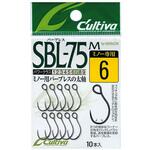 SBL-75M シングル75バーブレス(ミノー用) C’ultiva(カルティバ)