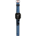 WS-SPUNKBLU49 SKINARMA スキンアマ Apple Watch Ultra 49/45/44/42mm 用バンド SPUNK 軽量 シリコンラバー ブルー MSソリューションズ