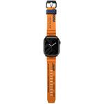 WS-SHOKKUORG45 SKINARMA スキンアマ Apple Watch 45/44/42mm 用バンド SHOKKU 防水 長さ調節可能 オレンジ MSソリューションズ