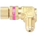 TA220JB-3 R410A/R32ストップバルブ付ワンタッチコネクタ(エルボタイプ) TASCO(タスコ)
