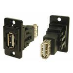 235-4755 RS PRO USBコネクタ A to A， メス to メス パネルマウント RS PRO