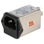 237-8657 RS PRO EMIフィルタ，電源ラインフィルタ，ノイズフィルタ 2. 10A シャーシーマウント RS PRO