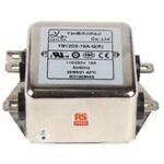 237-8679 RS PRO EMIフィルタ，電源ラインフィルタ，ノイズフィルタ 単相 16A シャーシーマウント 0.1μF 2*0.7 mH 0.6 / 1.2 mA Single Stage 1MΩ RS PRO