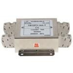 237-8707 RS PRO EMIフィルタ，電源ラインフィルタ，ノイズフィルタ 単相 16A シャーシーマウント 0.1μF 2*2.5 mH 0.4 / 0.8 mA Single Stage 1MΩ RS PRO