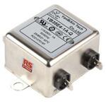 237-8733 RS PRO EMIフィルタ，電源ラインフィルタ，ノイズフィルタ 単相 1A シャーシーマウント 0.22μF 2*20 mH 0.4 / 0.8 mA Two Stage 680kΩ RS PRO