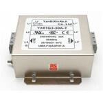 237-8745 RS PRO EMIフィルタ，電源ラインフィルタ，ノイズフィルタ 三相 30A シャーシーマウント 0.68μF 3*0.8 mH 2.4 / 3.7 mA Single Stage 470kΩ RS PRO