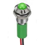 249-4338 RS PRO パイロットランプ， 2V dc， 緑， 実装ホールサイズ:8mm RS PRO
