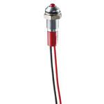 249-4343 RS PRO パイロットランプ， 12V dc， 赤， 実装ホールサイズ:8mm RS PRO