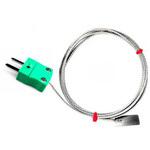 252-2450 RS PRO リーフ型熱電対センサ， ， Kタイプ， プローブ径:13mm， プローブ長さ:2m RS PRO