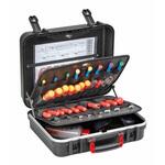 253-7437 RS PRO 工具ケース プラスチック 黒 430 x 320 x 190mm RS PRO