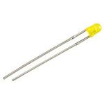 254-5706 RS PRO LED， 黄， スルーホール実装， 3 mm 砲弾型 (T-1) RS PRO