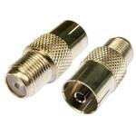 266-2209 RS PRO 同軸変換アダプタ F型 - F型 ジャック - ジャック RS PRO