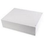 266-4966 RS PRO ケース 電子機器用 350 x 270 x 95mm 冷間圧延鋼 グレー RS PRO