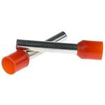 270-7531 RS PRO ブーツレースフェルール， 最大ワイヤサイズ 4mm2， ピン長さ 18mm， ピン径 2.8mm RS PRO