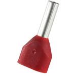 270-7665 RS PRO ブーツレースフェルール， 最大ワイヤサイズ 2 x 1.5mm2， ピン長さ 8mm， ピン径 2.6mm RS PRO