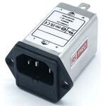 278-0340 RS PRO IECインレット 2ヒューズ シャーシマウント 6A 250 V ac RS PRO