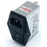 278-0349 RS PRO IECインレット 2ヒューズ 2極 シャーシマウント 1A 250 V ac RS PRO