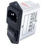 278-0355 RS PRO IECインレット 2ヒューズ 2極 シャーシマウント 10A 250 V ac RS PRO