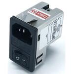 278-0356 RS PRO IECインレット 1ヒューズ 2極 シャーシマウント 1A 250 V ac RS PRO