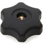 284-5558 つまみノブ RS PRO マルチローブ， M8 黒 RS PRO