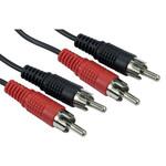 286-2803 RS PRO RCAケーブル RCA x 2 RCA x 2 5m RS PRO