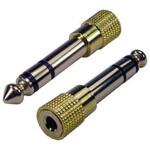 286-2894 RS PRO A/Vコネクタアダプタ 6.35 mm ステレオ 3.5 mm ステレオ RS PRO