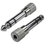 286-2895 RS PRO A/Vコネクタアダプタ 6.35 mm ステレオ 3.5 mm ステレオ RS PRO