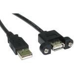 286-3703 RS PRO USBケーブル， USB A → USB A RS PRO