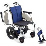 CJ01131 CRT-SGシリーズ ワンハンドブレーキ介助CRT-SG-8 A-16紺 42 ミキ
