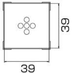 A1477 ノズル BGA 38mmX38mm HAKKO(白光)