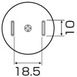 A1187B ノズル TSOL(TSOP) 18．5mmX8mm HAKKO(白光)