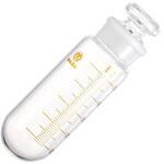 共栓試験管・遠沈管(浸透焼付目盛付き) マルエム[理化学・容器]