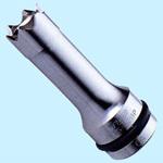 EPS-12GP インパクトレンチ用ソケット ピーコン用ギザ付 トップ工業