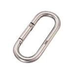 B-152 ステンレス プチカラビナ(スタンダード型) 線径5mm長さ58mm 水本機械製作所