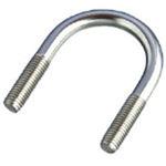 ステンレス 一般鋼管用Uボルト ピッチ29．5mm 水本機械製作所