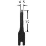 TS16045 ウッドカーバ刃物(三角刃、角度60度、幅4．5ミリ) 東京オートマック
